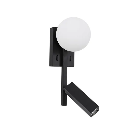 Nova Luce Joline fekete-fehér LED falikar (NL-9919530) LED 1 izzós IP20 Nova Luce Joline fekete-fehér LED falikar (NL-9919530) LED 1 izzós IP20