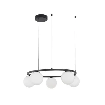 Nova Luce Joline fekete-fehér LED függesztett lámpa (NL-9919603) LED 1 izzós IP20 Nova Luce Joline fekete-fehér LED függesztett lámpa (NL-9919603) LED 1 izzós IP20