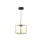 Nova Luce Juliet fekete-arany-fehér függesztett lámpa (NL-9206401) E14 1 izzós IP20