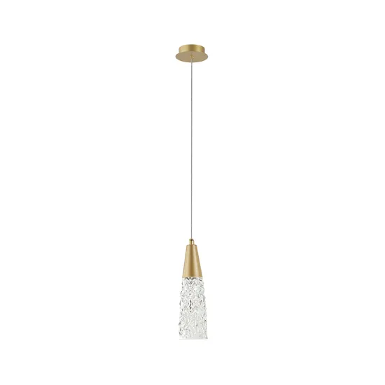 Nova Luce Kovac sárgaréz-átlátszó függesztett lámpa (NL-9160191) G9 1 izzós IP20 Nova Luce Kovac sárgaréz-átlátszó függesztett lámpa (NL-9160191) G9 1 izzós IP20