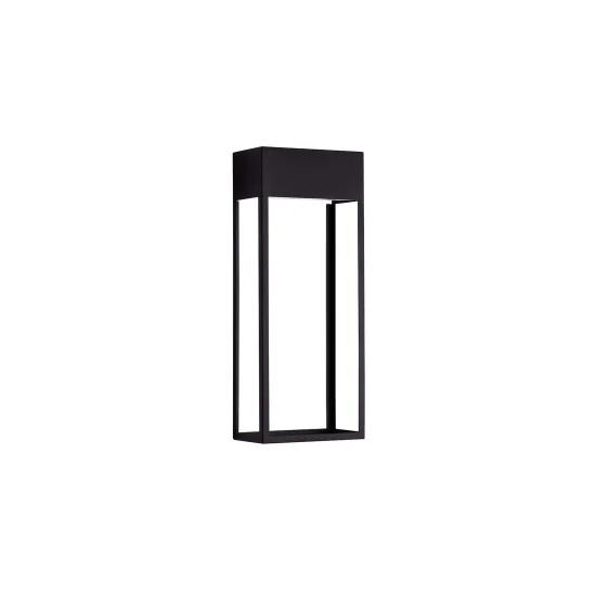 Nova Luce Moby  fekete LED kültéri fali lámpa (NL-9030900) LED 1 izzós IP65
