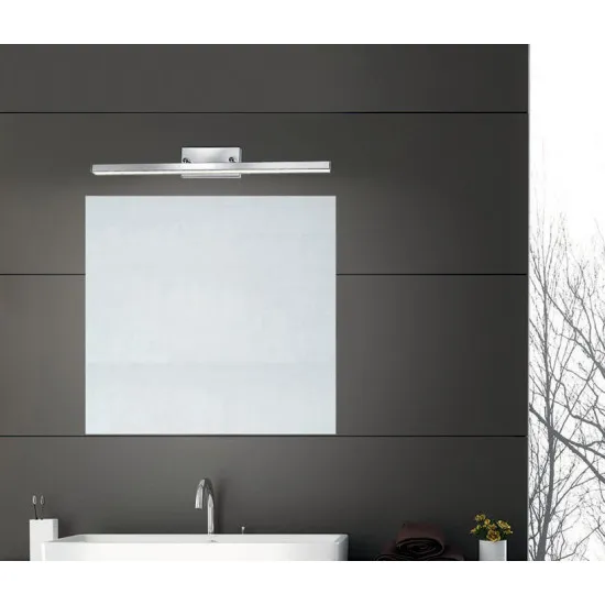 Nova Luce Modena króm vízvédett LED fali lámpa (NL-787004) LED 1 izzós IP44