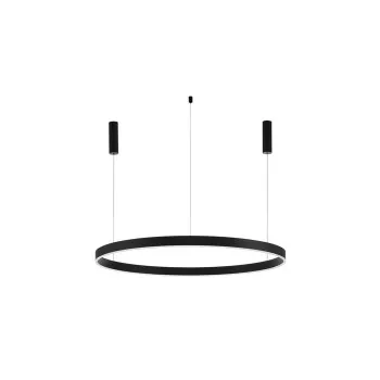Nova Luce Motif fekete LED függesztett lámpa (NL-9530201) LED 1 izzós IP20