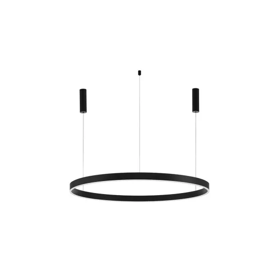 Nova Luce Motif fekete LED függesztett lámpa (NL-9530201) LED 1 izzós IP20