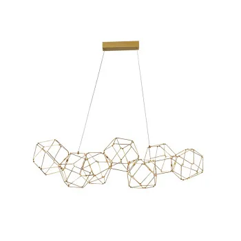 Nova Luce Nebula arany LED függesztett lámpa (NL-9186807) LED 1 izzós IP20 Nova Luce Nebula arany LED függesztett lámpa (NL-9186807) LED 1 izzós IP20