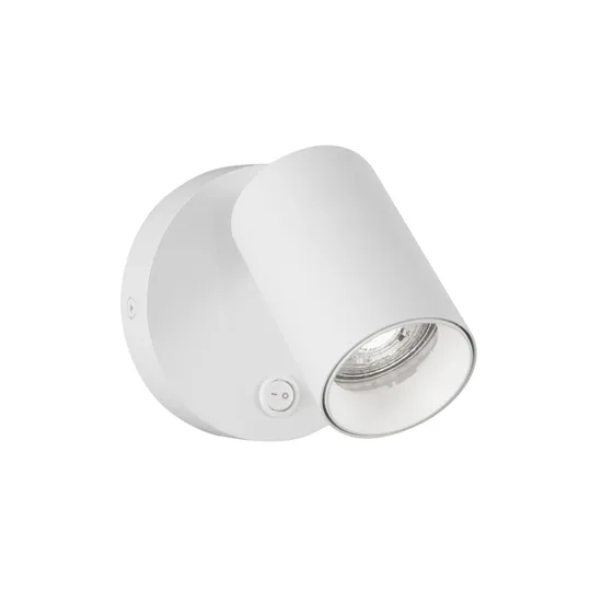 Nova Luce Net fehér fali spotlámpa (NL-9011921) GU10 1 izzós IP20