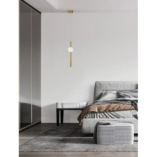 Nova Luce Neutron fehér-arany LED függesztett lámpa (NL-9054451) LED 1 izzós IP20 Nova Luce Neutron fehér-arany LED függesztett lámpa (NL-9054451) LED 1 izzós IP20