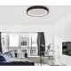 Nova Luce Nodi fekete LED mennyezeti lámpa (NL-9081220) LED 1 izzós IP20
