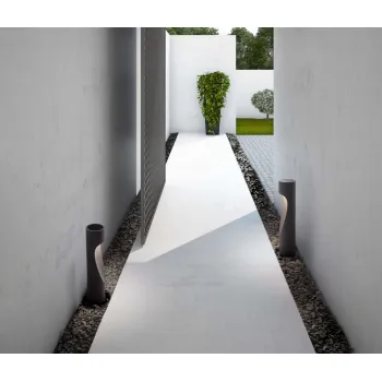 Nova Luce Nodino  szürke LED kültéri állólámpa (NL-9186705) LED 1 izzós IP65