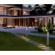 Nova Luce Nodino  szürke LED kültéri állólámpa (NL-9186706) LED 1 izzós IP65