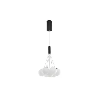 Nova Luce Nuvole fekete-fehér LED függesztett lámpa (NL-9061433) LED 1 izzós IP20 Nova Luce Nuvole fekete-fehér LED függesztett lámpa (NL-9061433) LED 1 izzós IP20