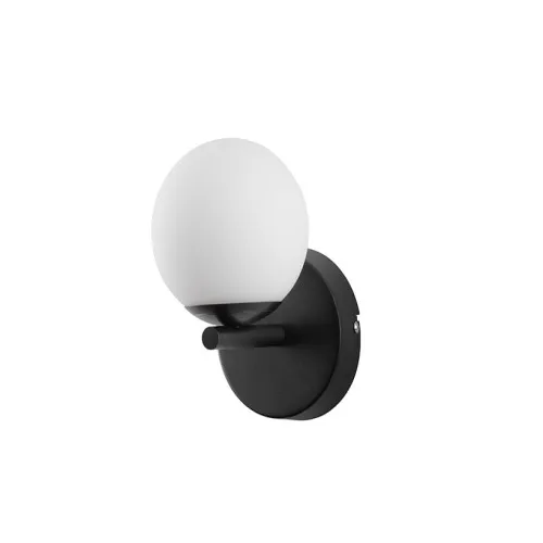 Nova Luce Nuvole fekete-fehér LED falikar (NL-9061439) LED 1 izzós IP20