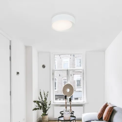 Nova Luce Oby fehér LED mennyezeti lámpa (NL-9085224) LED 1 izzós IP20