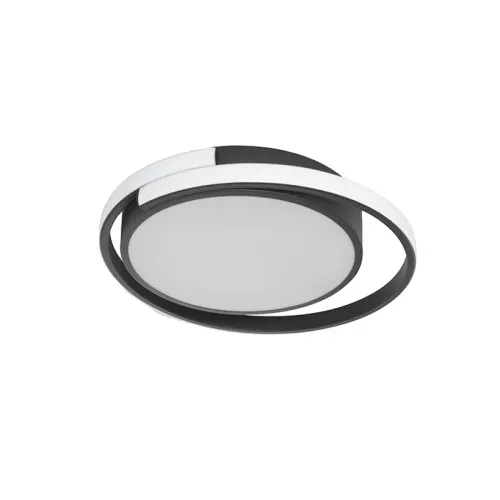 Nova Luce Odrey fekete LED mennyezeti lámpa (NL-9081206) LED 1 izzós IP20