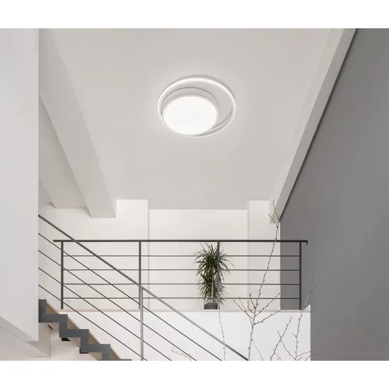 Nova Luce Odrey fehér LED mennyezeti lámpa (NL-9081207) LED 1 izzós IP20 Nova Luce Odrey fehér LED mennyezeti lámpa (NL-9081207) LED 1 izzós IP20