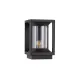 Nova Luce Pacific  fekete-átlátszó kültéri állólámpa (NL-9030606) E27 1 izzós IP65