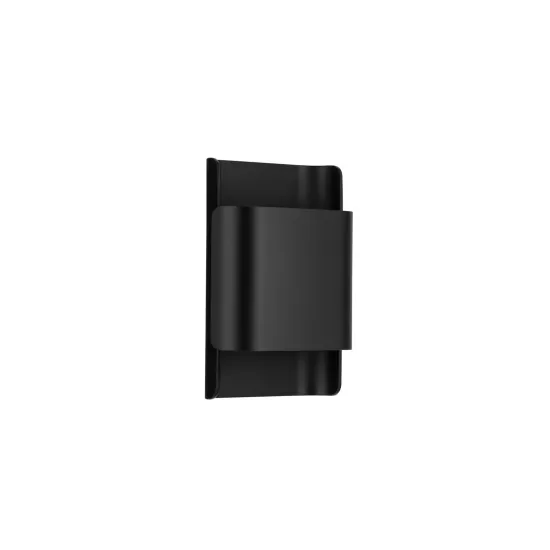 Nova Luce Polly  fekete LED kültéri fali lámpa (NL-9030922) LED 1 izzós IP65