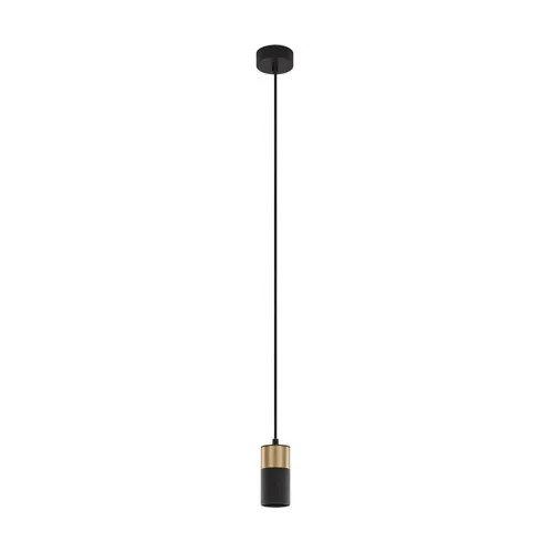Nova Luce Pongo fekete-arany függesztett lámpa (NL-9911524) GU10 1 izzós IP20