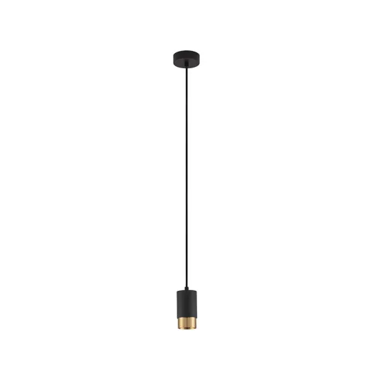 Nova Luce Pongo fekete-arany függesztett lámpa (NL-9911526) GU10 1 izzós IP20 Nova Luce Pongo fekete-arany függesztett lámpa (NL-9911526) GU10 1 izzós IP20