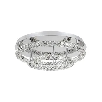 Nova Luce Quentin króm LED mennyezeti lámpa (NL-9172519) LED 1 izzós IP20