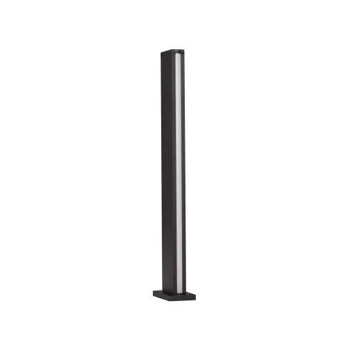 Nova Luce Sasso  fekete LED kültéri állólámpa (NL-9026125) LED 1 izzós IP54