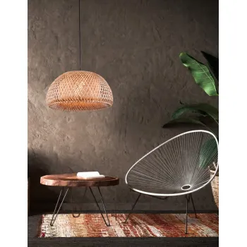 Nova Luce Scarlet barna-fekete függesztett lámpa (NL-9142498) E27 1 izzós IP20