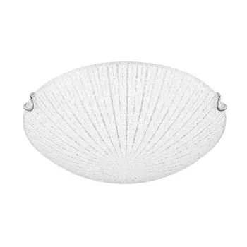 Nova Luce Shell  fehér-króm mennyezeti lámpa (NL-702202) E27 2 izzós IP20