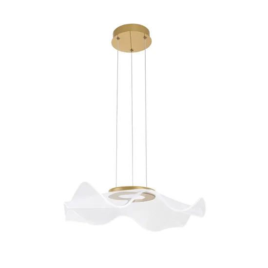 Nova Luce Siderno arany LED függesztett lámpa (NL-9054501) LED 1 izzós IP20