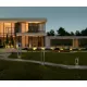 Nova Luce Stage  szürke LED kültéri állólámpa (NL-9186707) LED 1 izzós IP65