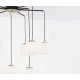 Nova Luce The Egg arany-fehér függesztett lámpa (NL-9009260) G9 8 izzós IP20