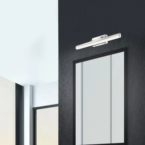 Nova Luce Vanese króm vízvédett LED fali lámpa (NL-787005) LED 1 izzós IP44