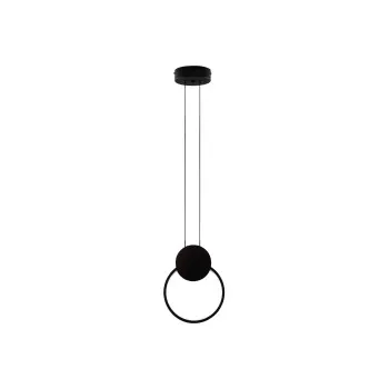 Nova Luce Wiro fekete LED függesztett lámpa (NL-9080131) LED 1 izzós IP20 Nova Luce Wiro fekete LED függesztett lámpa (NL-9080131) LED 1 izzós IP20