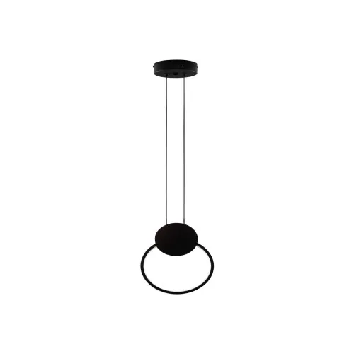 Nova Luce Wiro fekete LED függesztett lámpa (NL-9080131) LED 1 izzós IP20