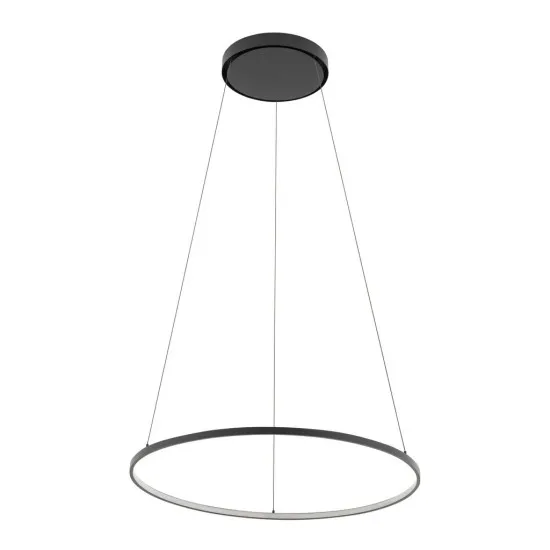 Nowodvorski CIRCOLO fekete LED függesztett lámpa (TL-10812) LED 1 izzós IP20