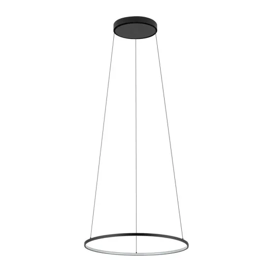 Nowodvorski CIRCOLO fekete LED függesztett lámpa (TL-10863) LED 1 izzós IP20