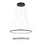 Nowodvorski CIRCOLO fekete LED függesztett lámpa (TL-10864) LED 1 izzós IP20