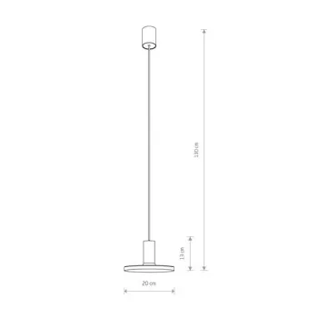 Nowodvorski Hermanos fekete függesztett lámpa (TL-8102) GU10 1 izzós IP20