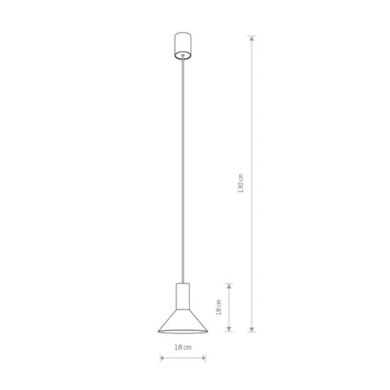 Nowodvorski Hermanos fekete függesztett lámpa (TL-8105) GU10 1 izzós IP20