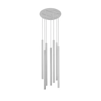 Nowodvorski LASER fehér  függesztett lámpa (TL-8918) G9 7 izzós IP20