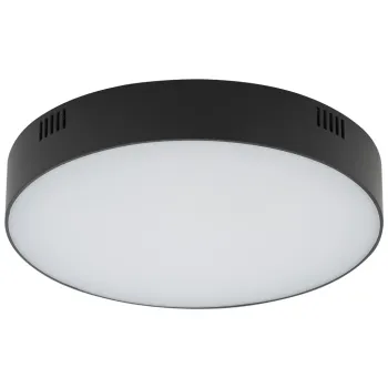Nowodvorski Lid Round fekete LED mennyezeti lámpa (TL-10417) LED 1 izzós IP20