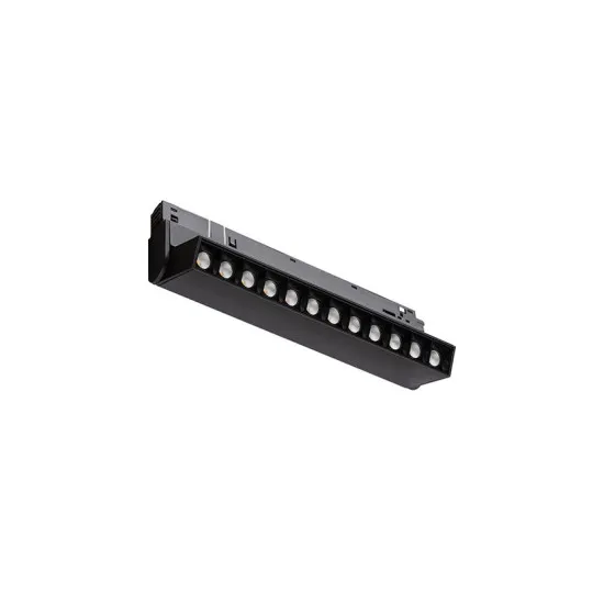 Nowodvorski LVM Focus fekete mágneses sínes rendszer lámpafej (TL-10145) LED 1 izzós IP20