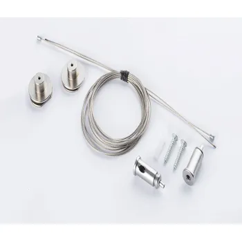 Nowodvorski LVM sínrendszeres függesztő szett króm mágneses sínes rendszer sínrendszeres függesztő szett (TL-10170)   IP20