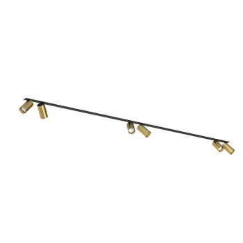 Nowodvorski Mono Surface arany-fekete mennyezeti spotlámpa (TL-7748) GU10 6 izzós  IP20