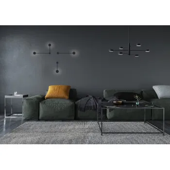 NOWODVORSKI ORBIT fekete függesztett lámpa (TL-7946) GX53 6 izzós IP20