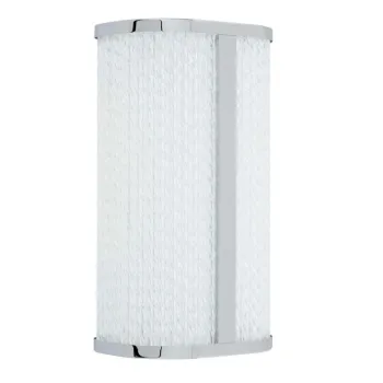 Nowodvorski Palmas fehér-króm LED fürdőszobai falikar (TL-10729) LED 1 izzós IP44