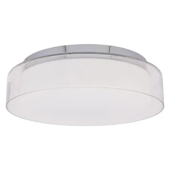 Nowodvorski Pan átlátszó-króm LED fürdőszobai mennyezeti lámpa (TL-8174) LED 1 izzós  IP44