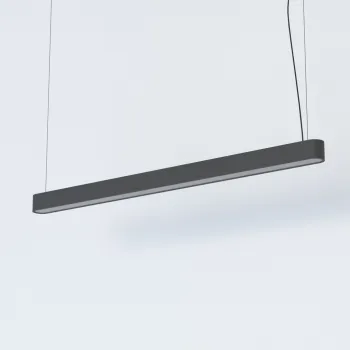 Nowodvorski Soft grafit-fehér LED függesztett lámpa (TL-7525) T8 1 izzós IP20 Nowodvorski Soft grafit-fehér LED függesztett lámpa (TL-7525) T8 1 izzós IP20
