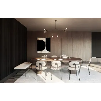 NOWODVORSKI TWIG fekete függesztett lámpa (TL-9138) E27 6 izzós IP20