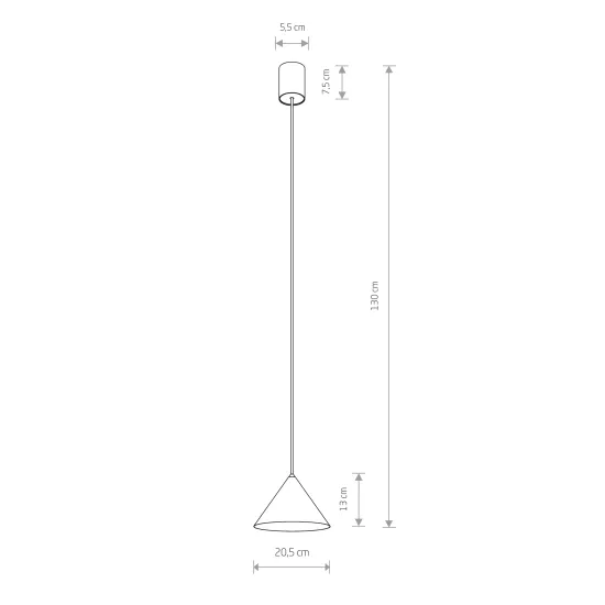 Nowodvorski Zenith sötétszürke függesztett lámpa (TL-10881) GU10 1 izzós IP20