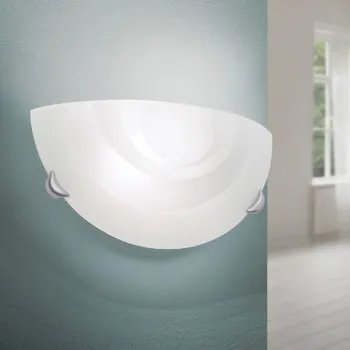 Orion Ada szatén króm-opál fali lámpa (ORI-WA 2-1002/1) E27 1 izzós IP20